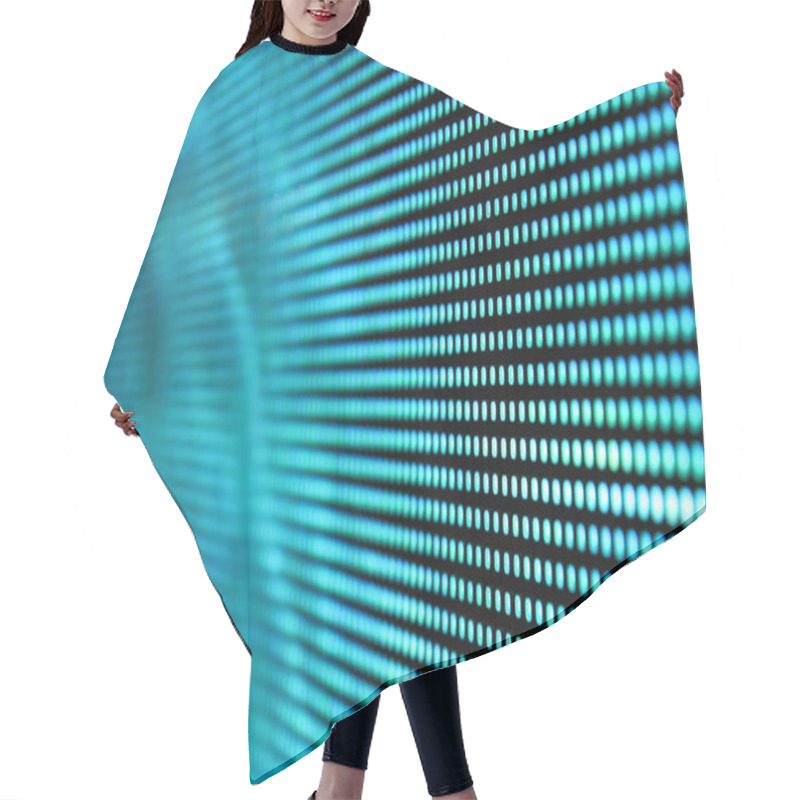 Personality  LED Technology Background Hair Cutting Cape