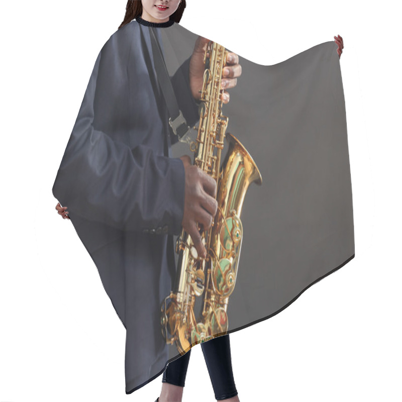 Personality  African American Jazz Musician  Hair Cutting Cape