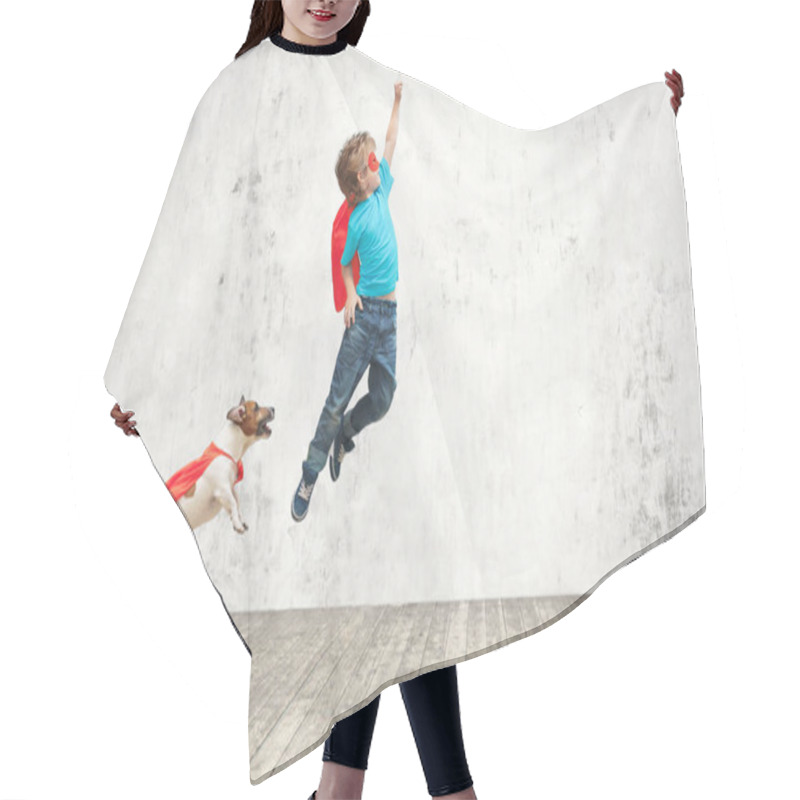 Personality  Little Hero With Dog Hair Cutting Cape