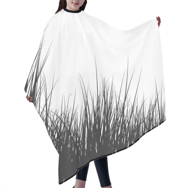 Personality  Grass And Flowers Hair Cutting Cape