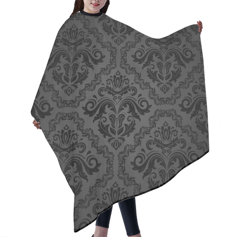 Personality  Seamless Orient Vector Background Hair Cutting Cape