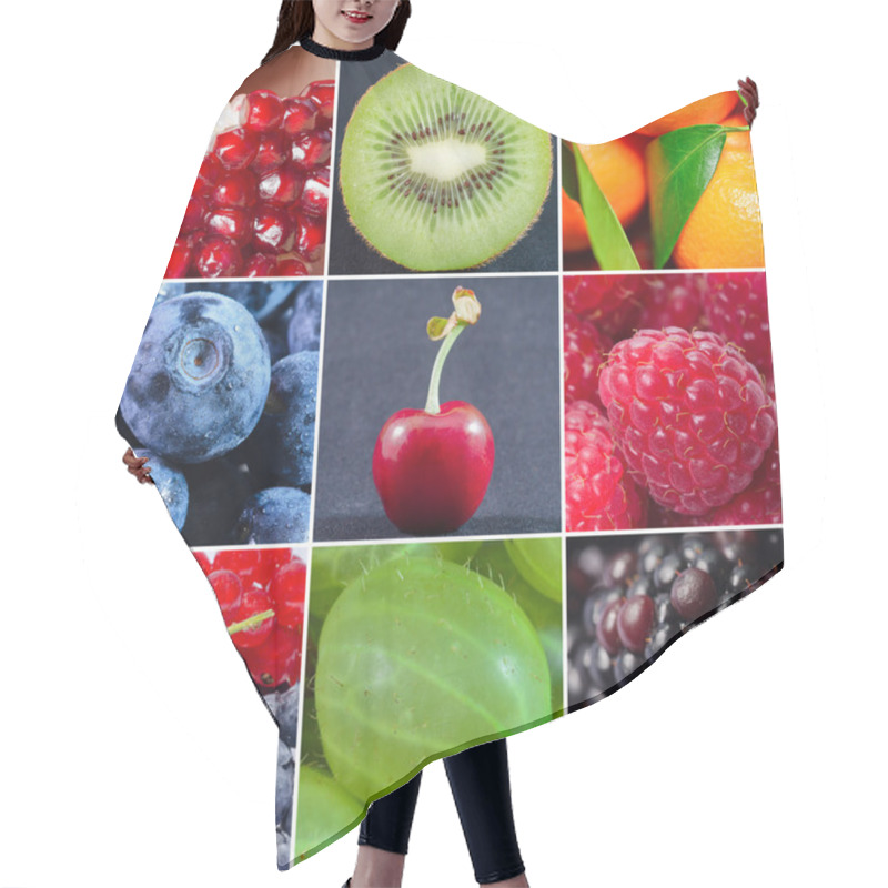 Personality  Fruit Hair Cutting Cape