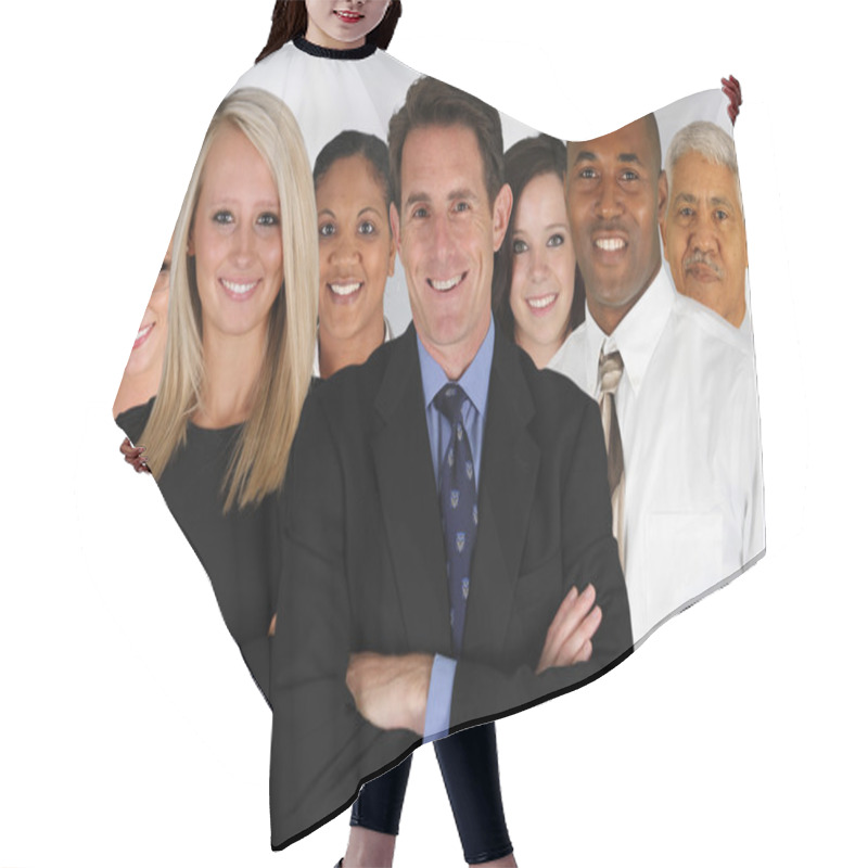 Personality  Business Team Hair Cutting Cape