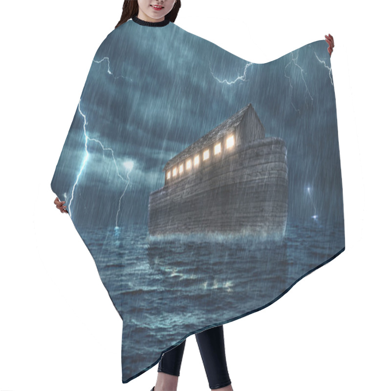 Personality  Noahs Ark Hair Cutting Cape