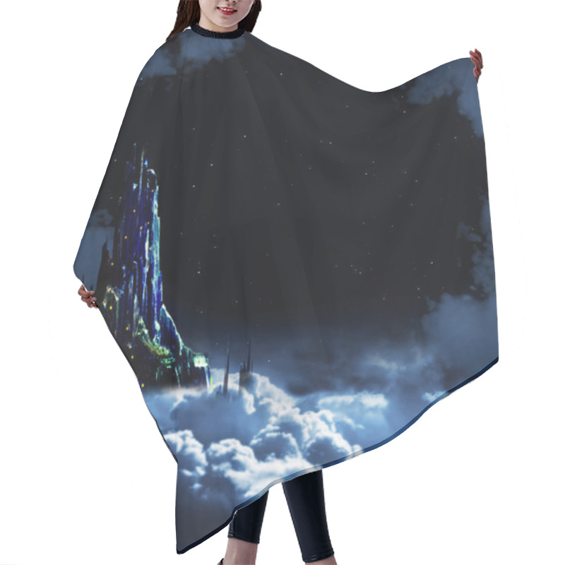 Personality  Night Fairy-tale Hair Cutting Cape