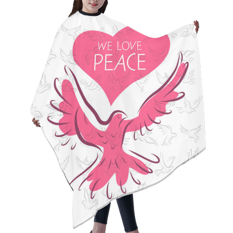 Personality  Pigeons And Doves Birds Hair Cutting Cape