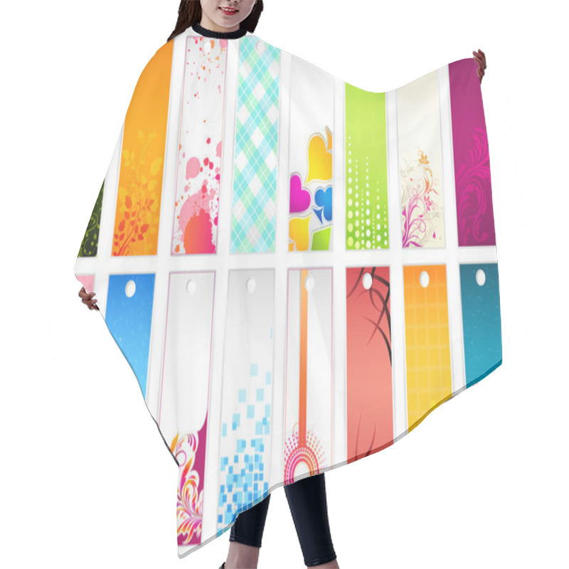 Personality  Set Of Bookmark Hair Cutting Cape