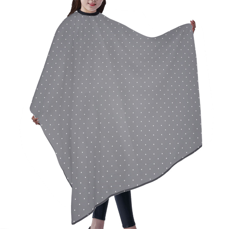 Personality  Fabric Background With Small Dots Hair Cutting Cape