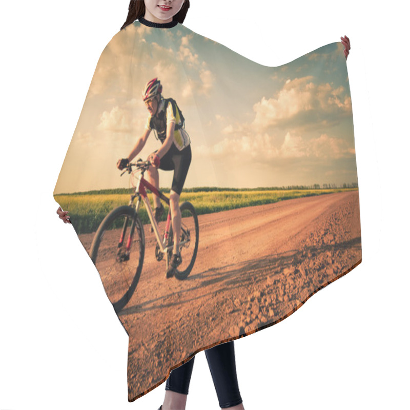 Personality  Man Extreme Biking Hair Cutting Cape