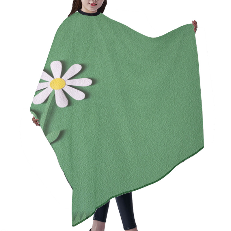 Personality  Flower Hair Cutting Cape