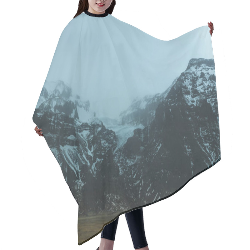 Personality  Mountains In Fog Hair Cutting Cape