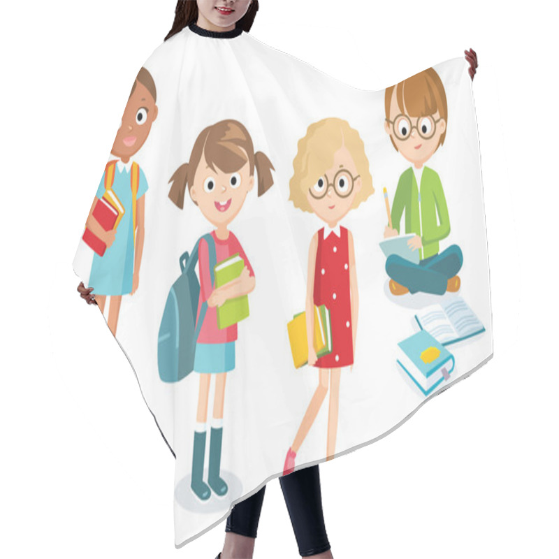 Personality  Teenage Girls And Boys Set Hair Cutting Cape