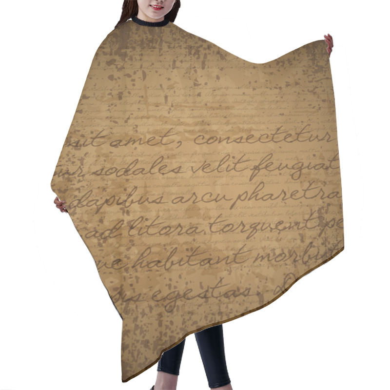 Personality  Old Parchment Hair Cutting Cape