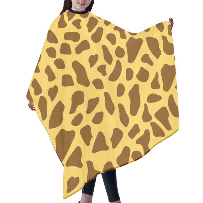 Personality  Giraffe Pattern Hair Cutting Cape