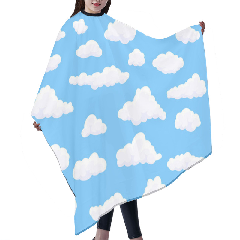 Personality  Flat Weather Icons Hair Cutting Cape