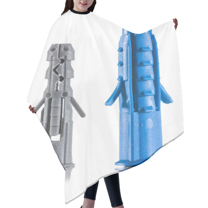 Personality  Two Plastic Wall Anchors Hair Cutting Cape