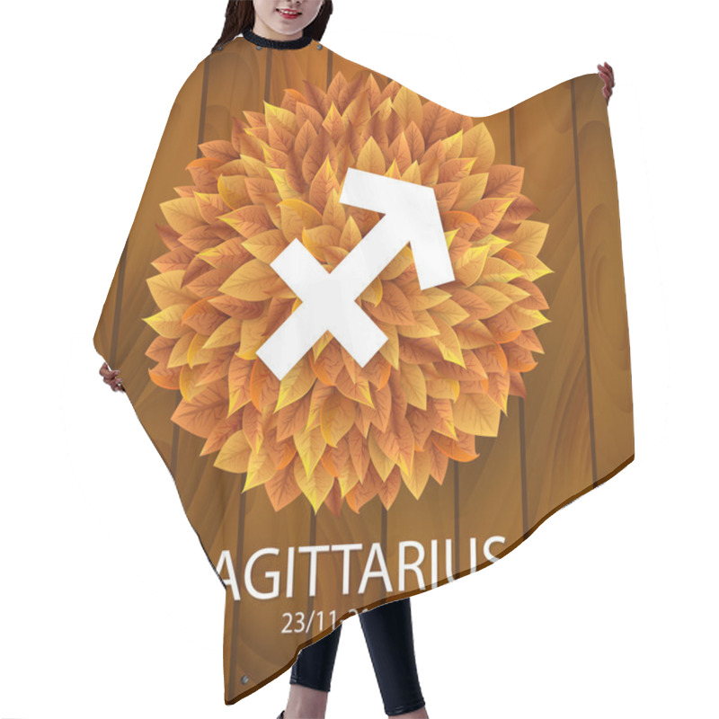 Personality  Sagittarius Horoscope White Sign Hair Cutting Cape