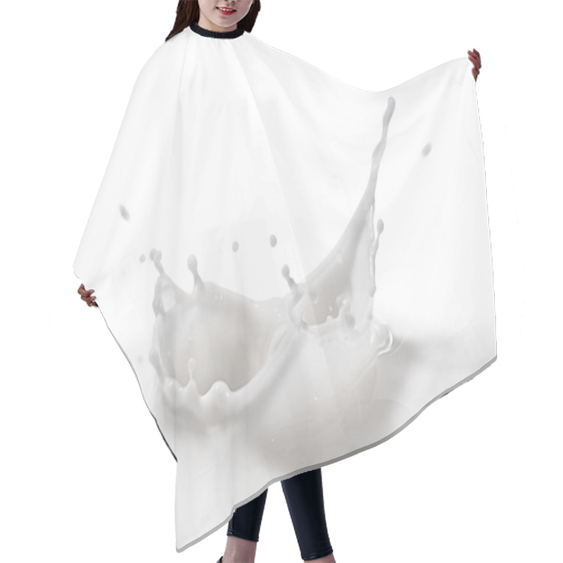 Personality  Milk Splash Hair Cutting Cape