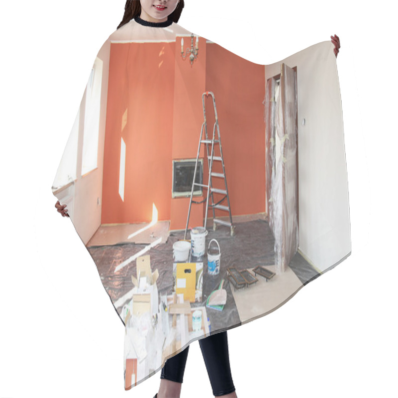 Personality  Flat Renovation Hair Cutting Cape