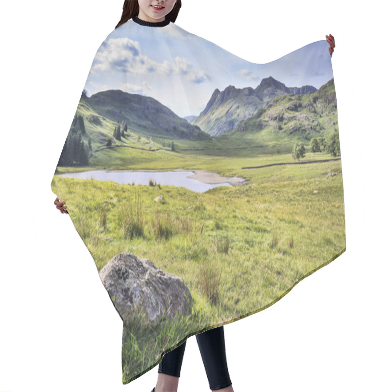 Personality  Blea Tarn In The Lake District Hair Cutting Cape