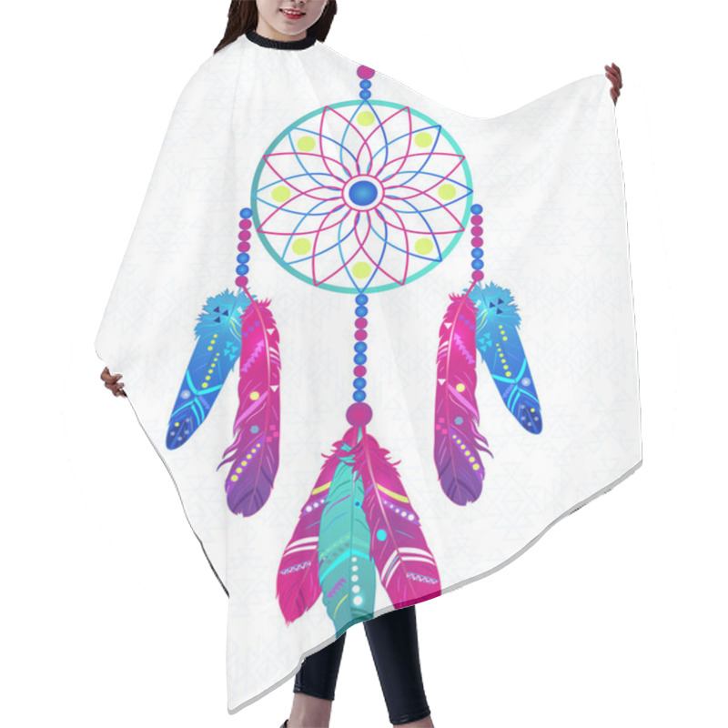 Personality  Abstract  Dream Catcher Hair Cutting Cape