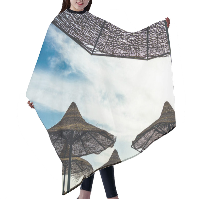 Personality  Umbrellas Hair Cutting Cape