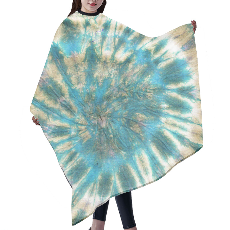 Personality  Ie And Dye With Modern  Wallpaper Tile.ink Textured Background , T Shirt Print  Designs Hair Cutting Cape