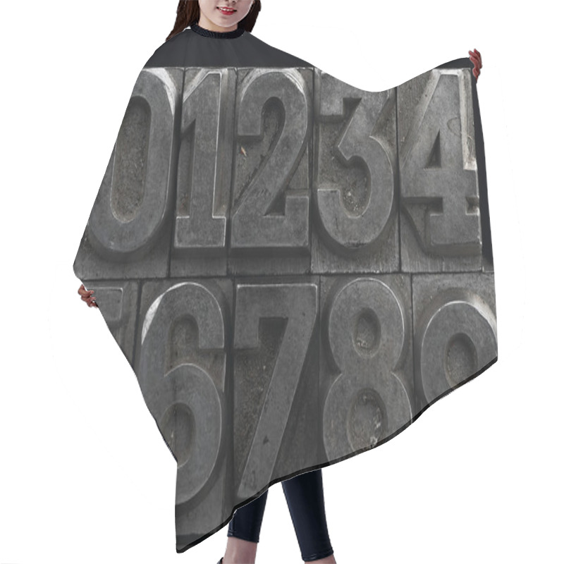 Personality  Lead Letters Numbers Hair Cutting Cape