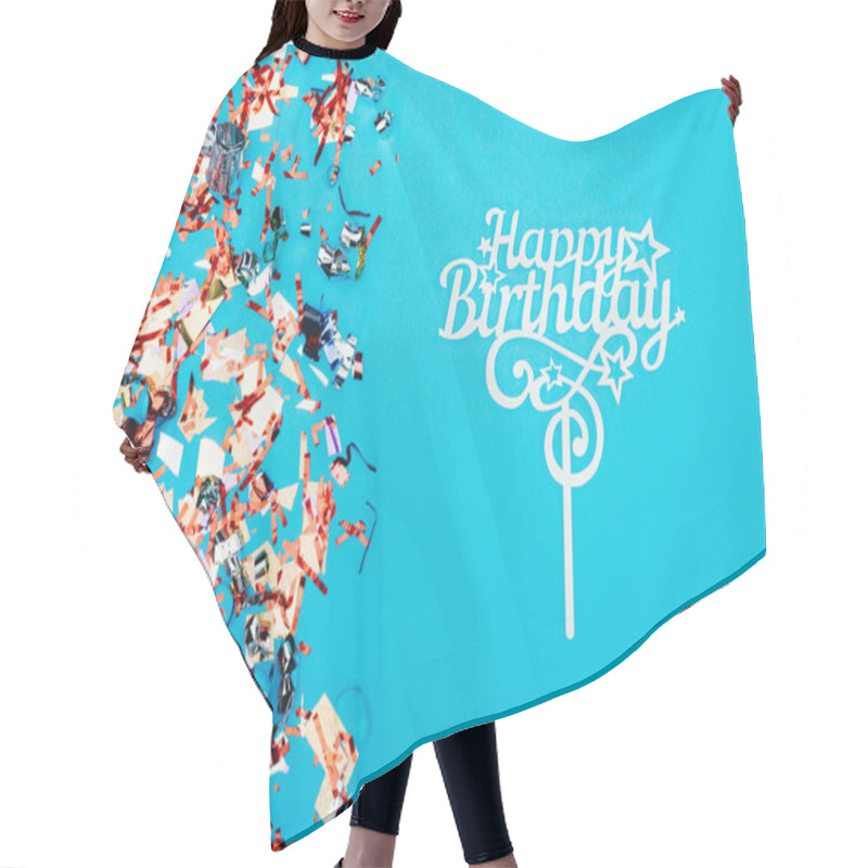 Personality  Happy Birthday Hair Cutting Cape