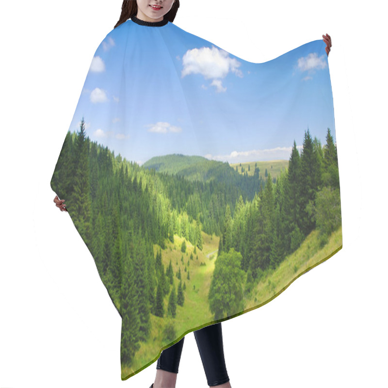 Personality  Mountains Hair Cutting Cape