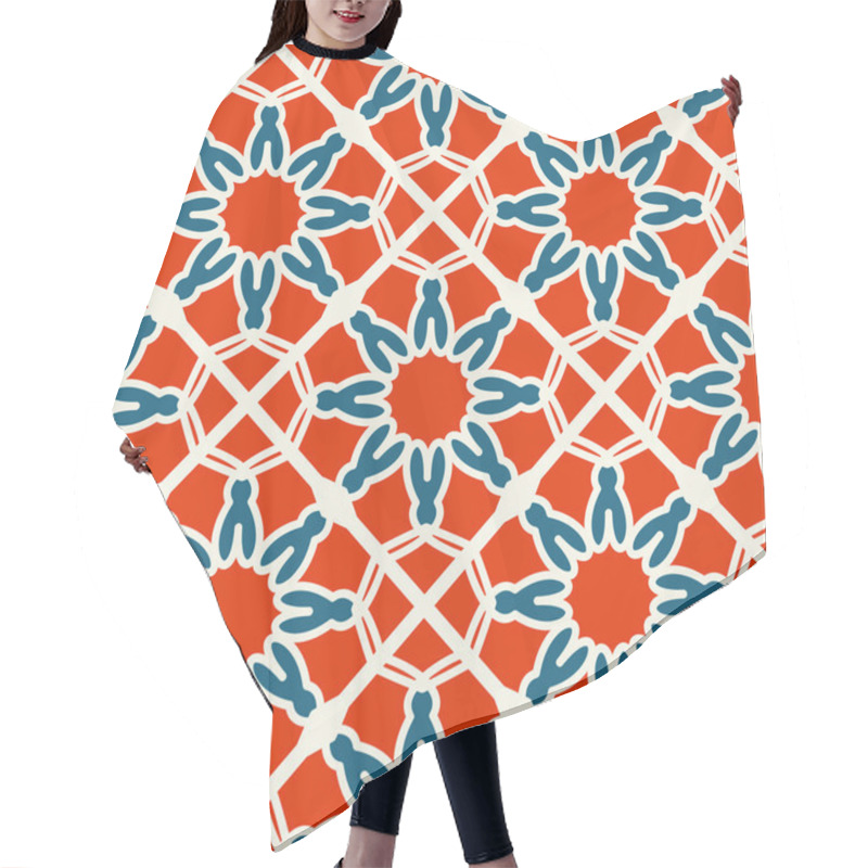 Personality  Vector Geometric Pattern Hair Cutting Cape