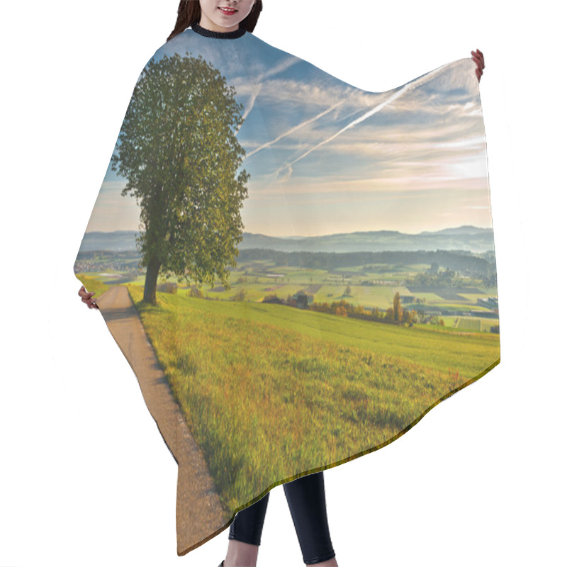 Personality  Sunris In Switzerland Hair Cutting Cape