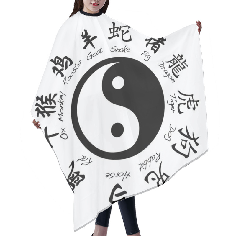 Personality  Chinese Zodiac. Hair Cutting Cape