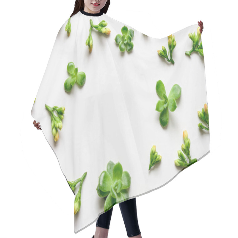 Personality  Floral Simple Background Hair Cutting Cape