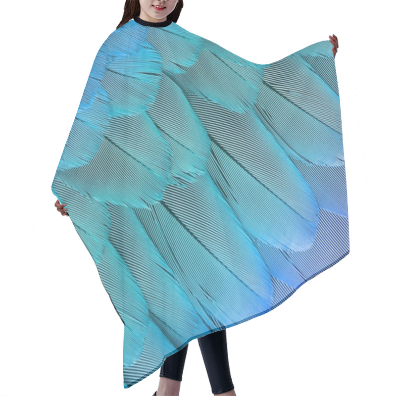 Personality  Parrot Feathers Hair Cutting Cape