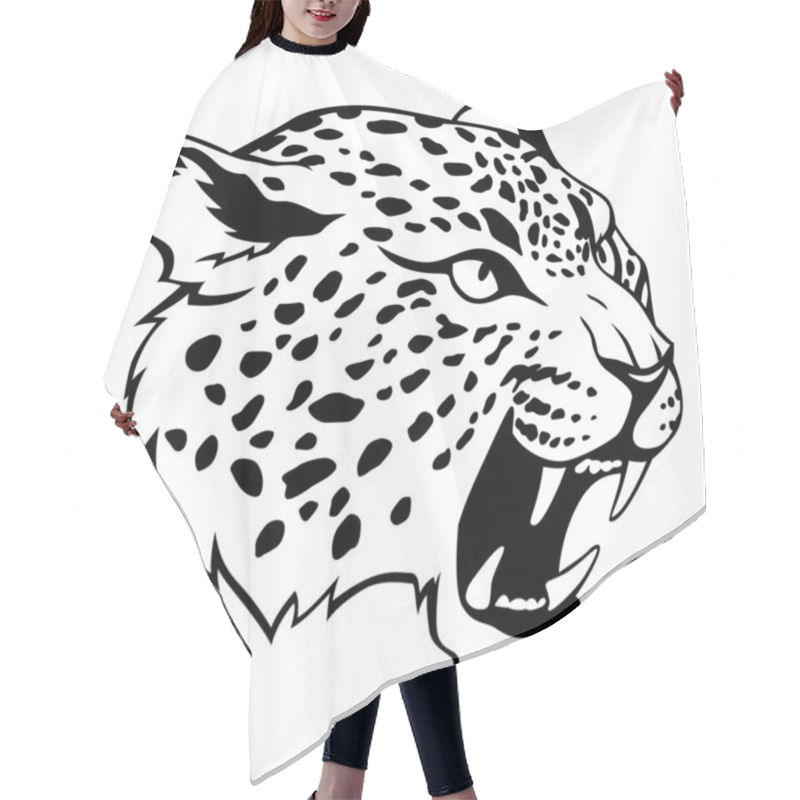 Personality  Jaguar Hair Cutting Cape