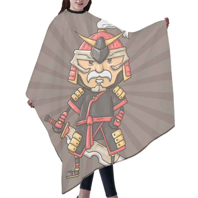 Personality  Old Warrior Hair Cutting Cape