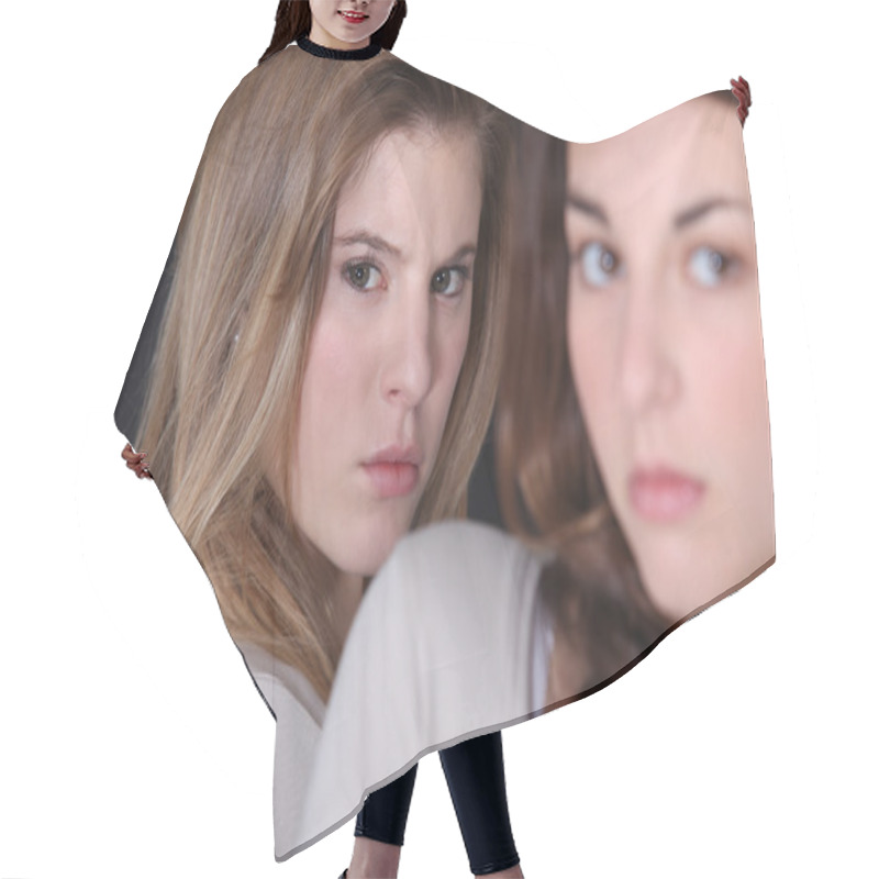 Personality  Sisters Hair Cutting Cape