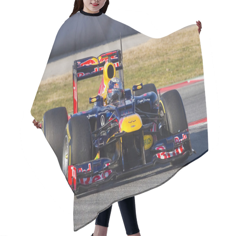 Personality  Formula One - Red Bull Hair Cutting Cape