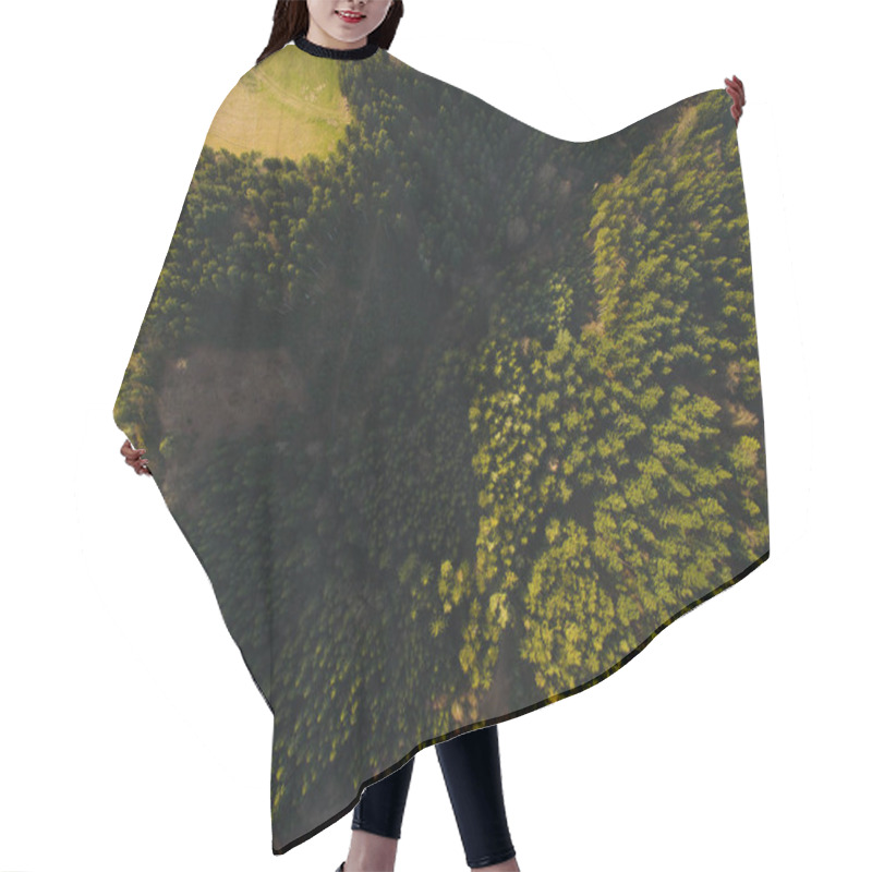 Personality  Forest Hair Cutting Cape