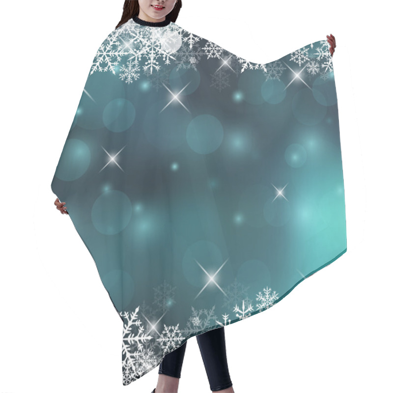 Personality  Holiday Background Hair Cutting Cape