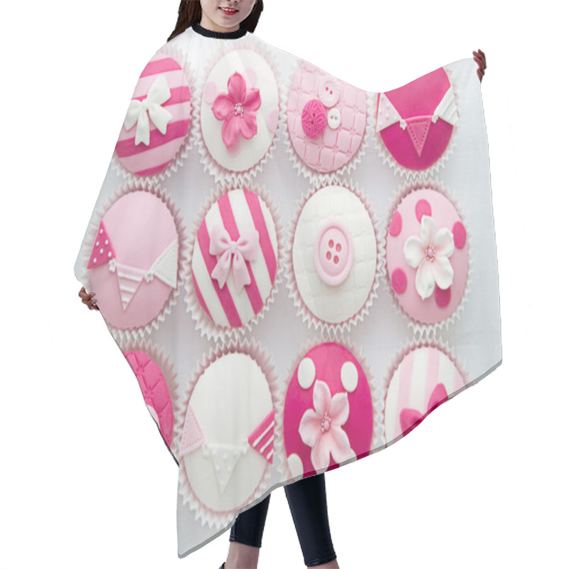 Personality  Cupcakes Hair Cutting Cape