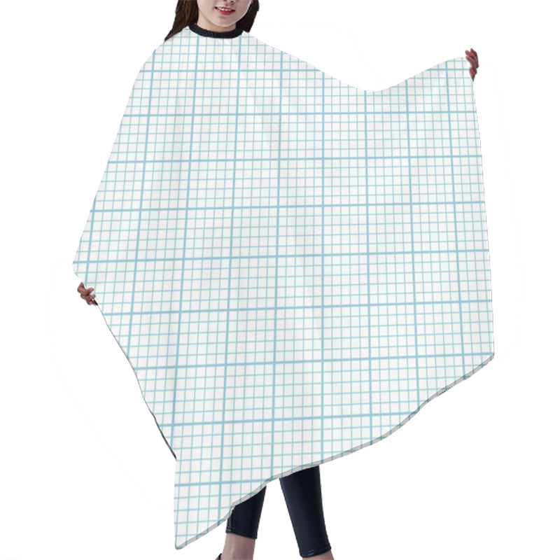 Personality  Millimeter Graph Paper Grid. Grid Paper Wireframe Pattern Textured Background. Used For Notes Graph Documents Business And Education. Hair Cutting Cape