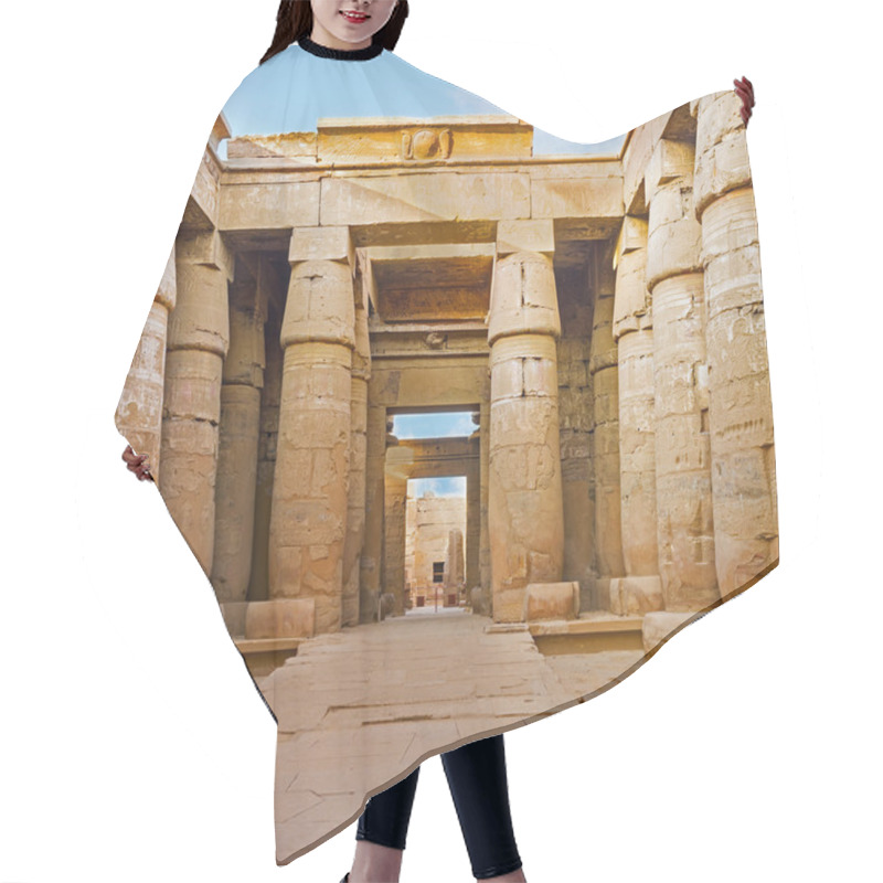 Personality  The Courtyard Of The Khonsu Temple Hair Cutting Cape