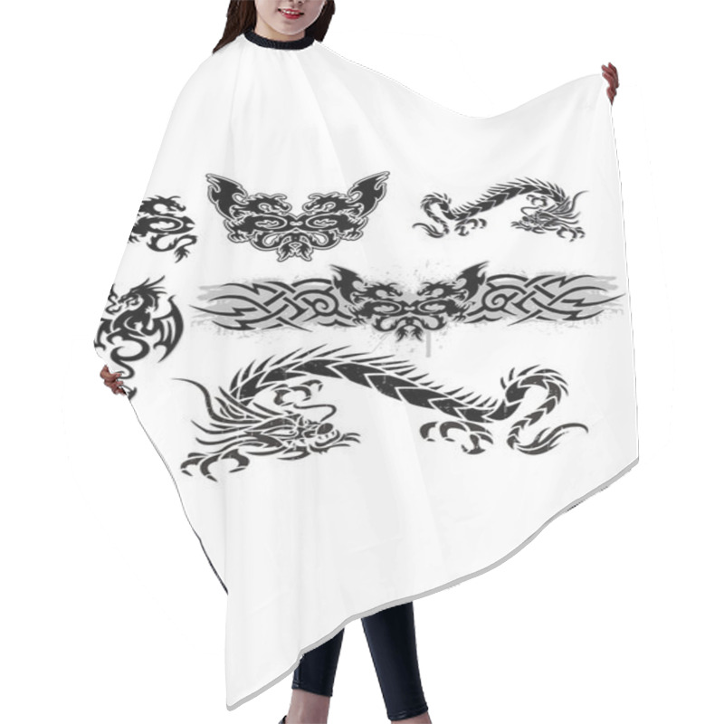 Personality  Many Dragons Hair Cutting Cape