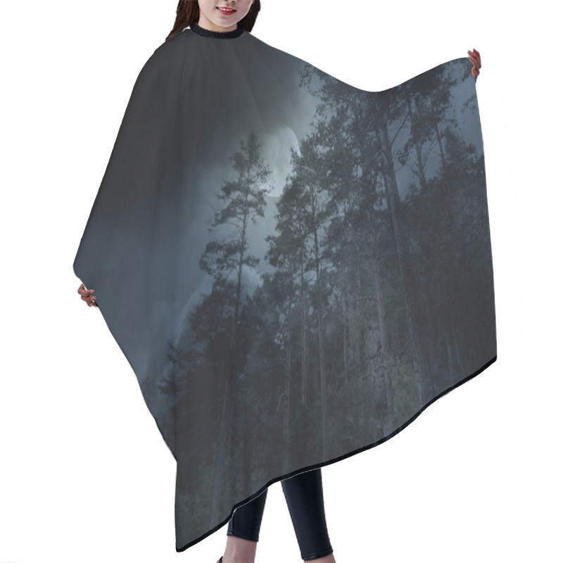 Personality  One Night In The Mountains Hair Cutting Cape