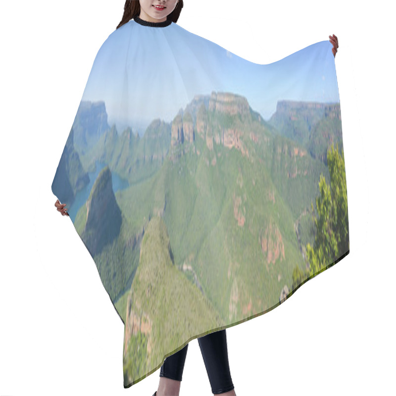 Personality  Blyde River Canyon And The Three Rondavels Hair Cutting Cape