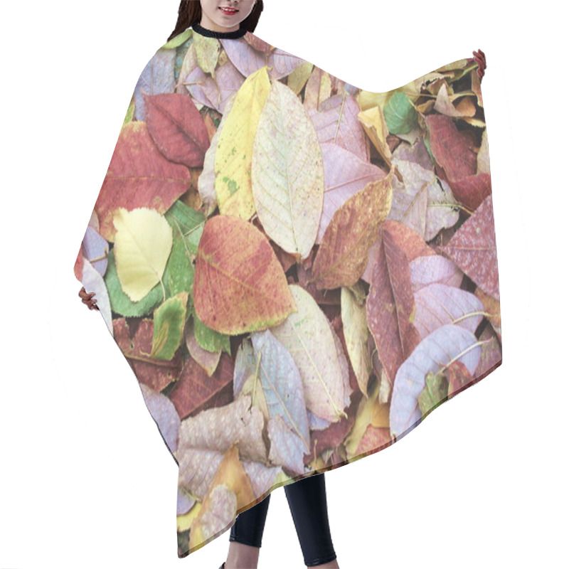 Personality  Autumn Leaves Hair Cutting Cape