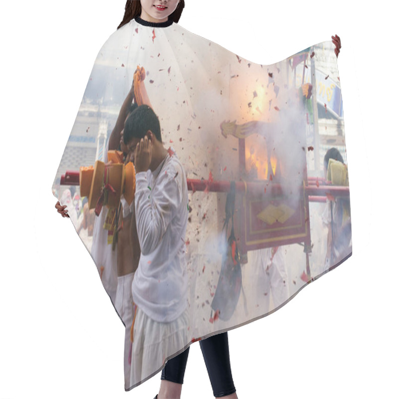 Personality  Phuket Taoist Vegetarian Festival Hair Cutting Cape