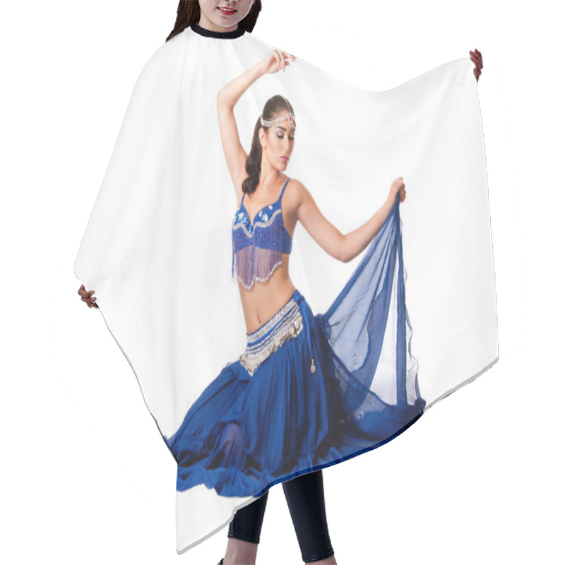 Personality  Belly Dancer Sitting Hair Cutting Cape